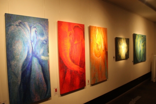 Ganpati to Gajah art exhibitions_ Padhchinh collection_organized by Wildlife SOS  in The Metropolitan Hotel New Delhi 22nd August (18)_0